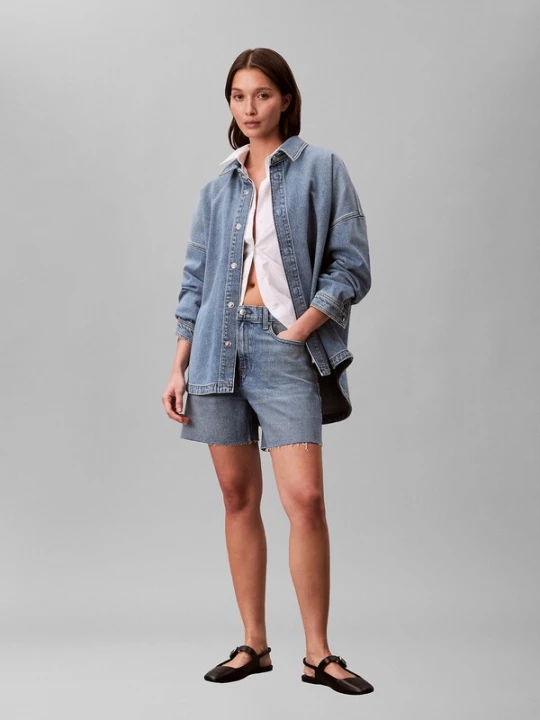 Foto van product Calvin Klein Jeans Blouse blauw denim