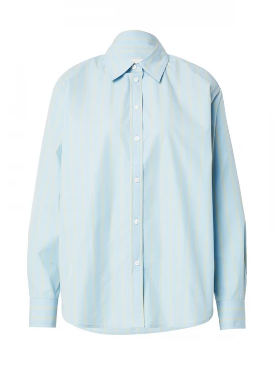 Foto van product Calvin Klein Jeans Blouse pastelblauw / pasteelgeel / offwhite