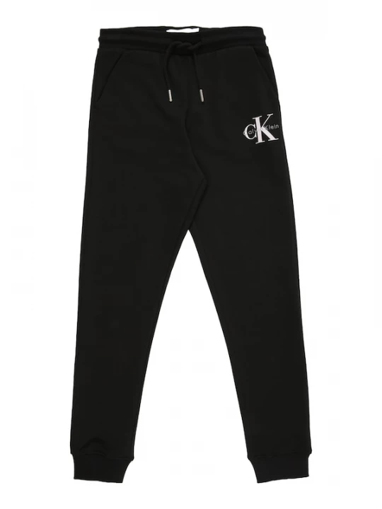 Foto van product Calvin Klein Jeans Broek 'CK Monologo' zwart / wit