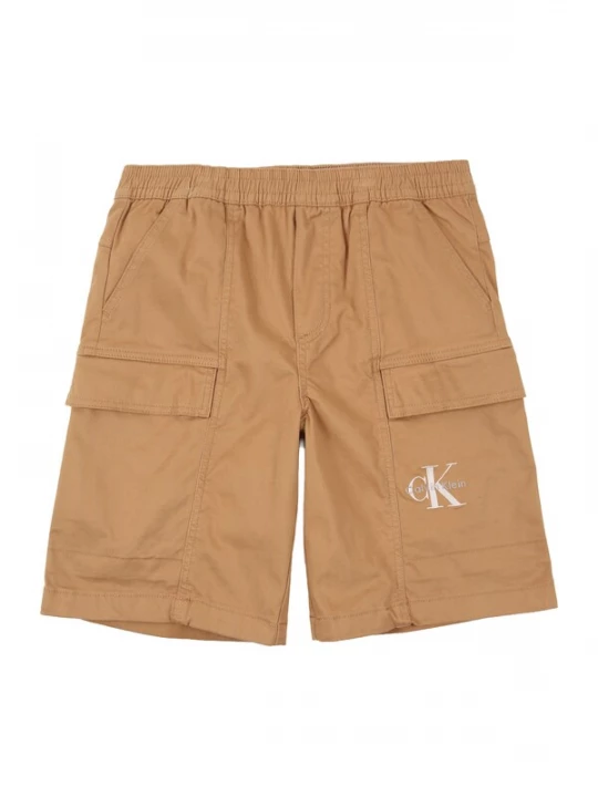 Foto van product Calvin Klein Jeans Broek 'Essential' brokaat / lichtgrijs / wit