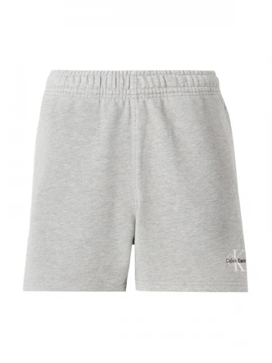 Foto van product Calvin Klein Jeans Broek 'Monologo Concealed Drawstring Sweat' lichtgrijs