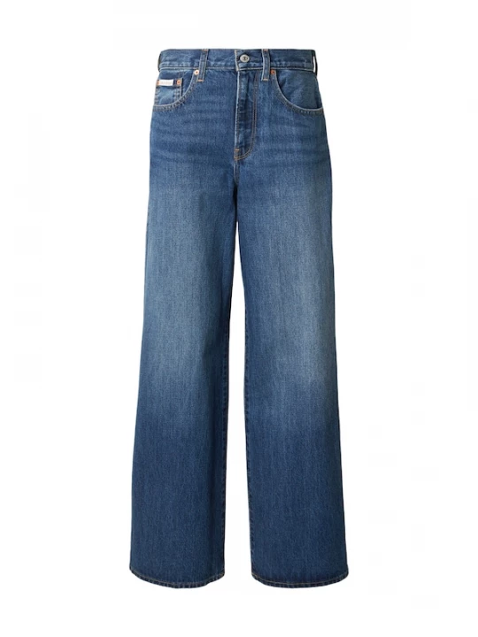 Foto van product Calvin Klein Jeans Jeans 'Faded Wide Leg' blauw denim