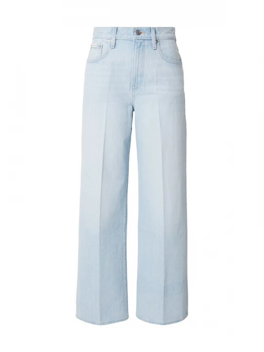 Foto van product Calvin Klein Jeans Jeans 'Whiskered Wide Leg' lichtblauw