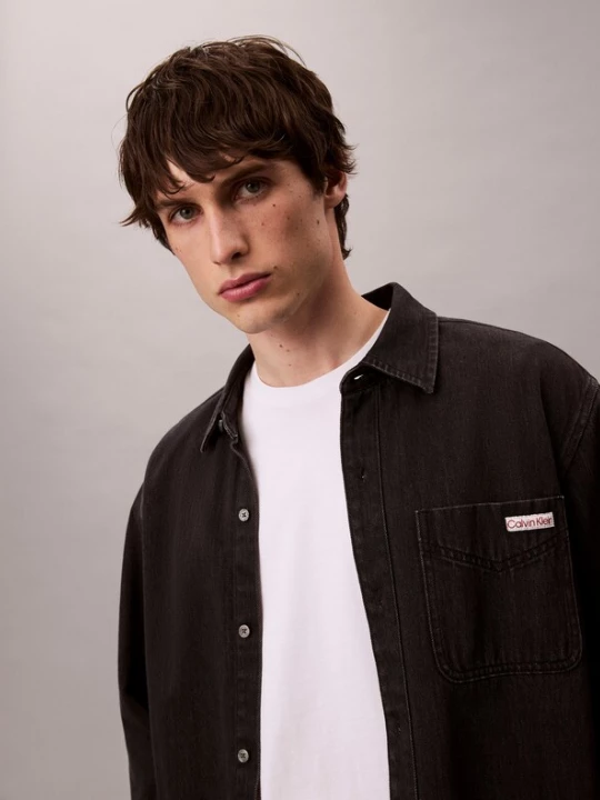 Foto van product Calvin Klein Jeans Overhemd black denim