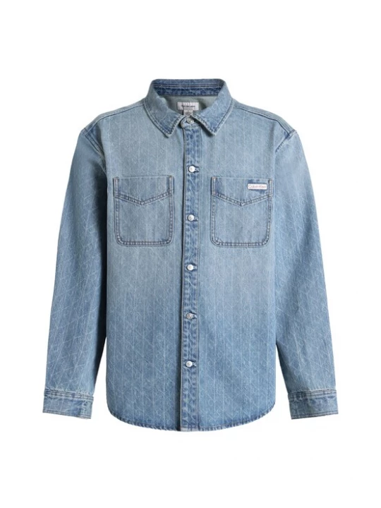 Foto van product Calvin Klein Jeans Overhemd blauw denim