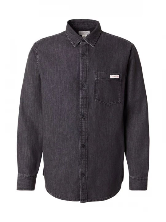 Foto van product Calvin Klein Jeans Overhemd 'CLASSIC' black denim