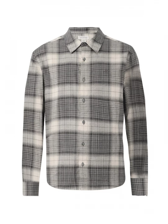Foto van product Calvin Klein Jeans Overhemd lichtgrijs / zwart / wit