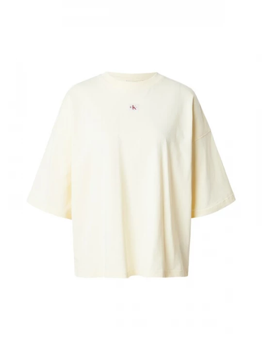 Foto van product Calvin Klein Jeans Oversized shirt wolwit