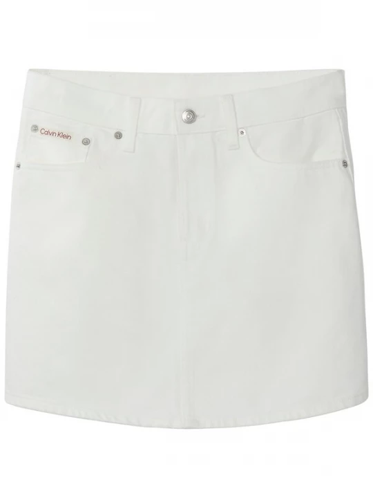 Foto van product Calvin Klein Jeans Rok white denim