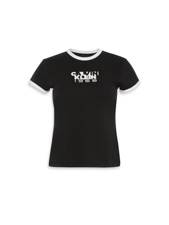Foto van product Calvin Klein Jeans Shirt '1968' zwart / wit