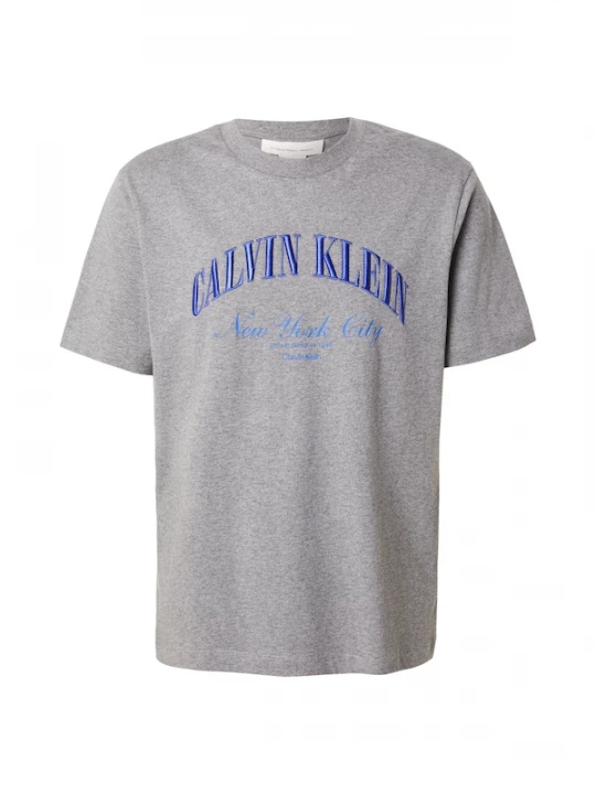 Foto van product Calvin Klein Jeans Shirt '20S' blauw / grijs gemêleerd