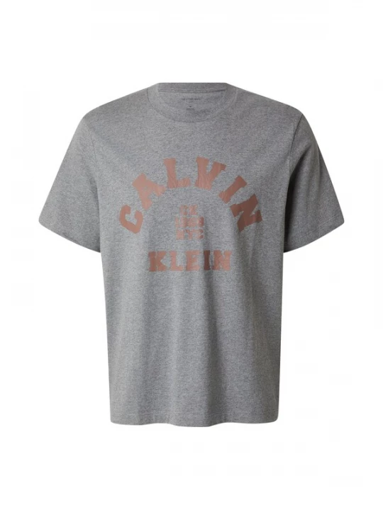 Foto van product Calvin Klein Jeans Shirt '20S COLLEGE' grijs gemêleerd