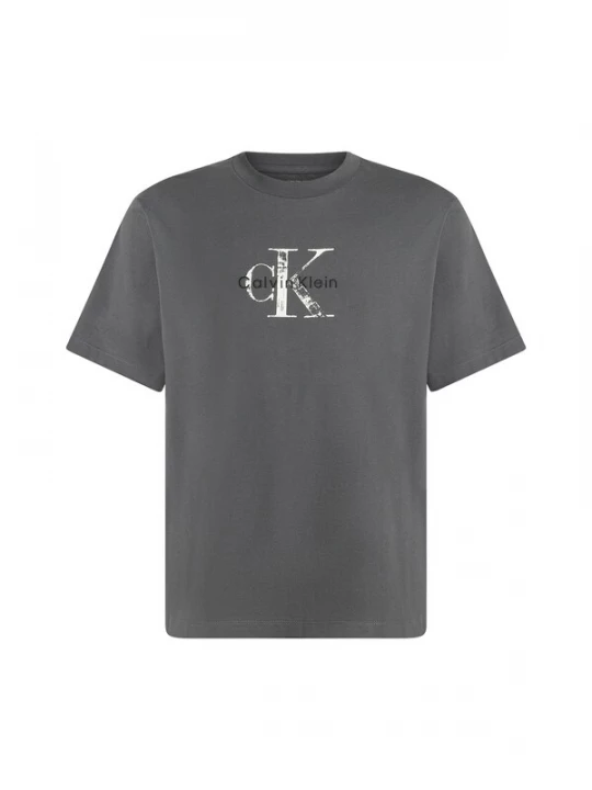 Foto van product Calvin Klein Jeans Shirt '20s' donkergrijs / zwart / wit