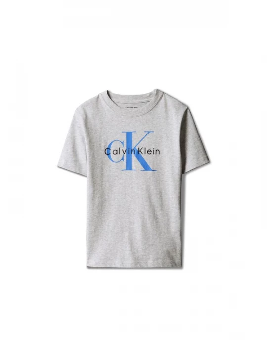 Foto van product Calvin Klein Jeans Shirt azuur / grijs gemêleerd / zwart