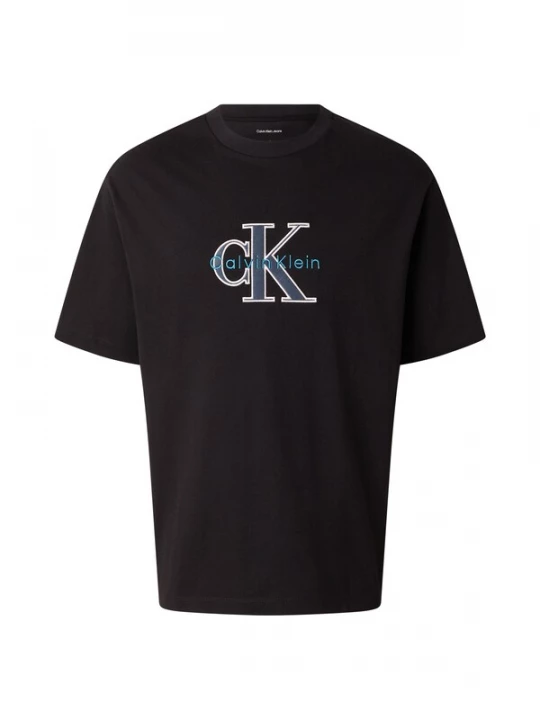 Foto van product Calvin Klein Jeans Shirt azuur / opaal / donkerbruin / wit