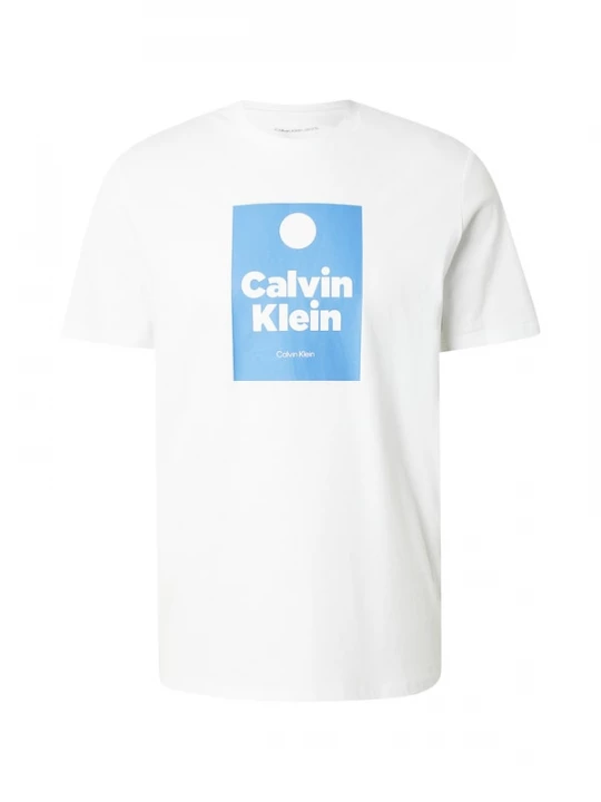 Foto van product Calvin Klein Jeans Shirt azuur / wit
