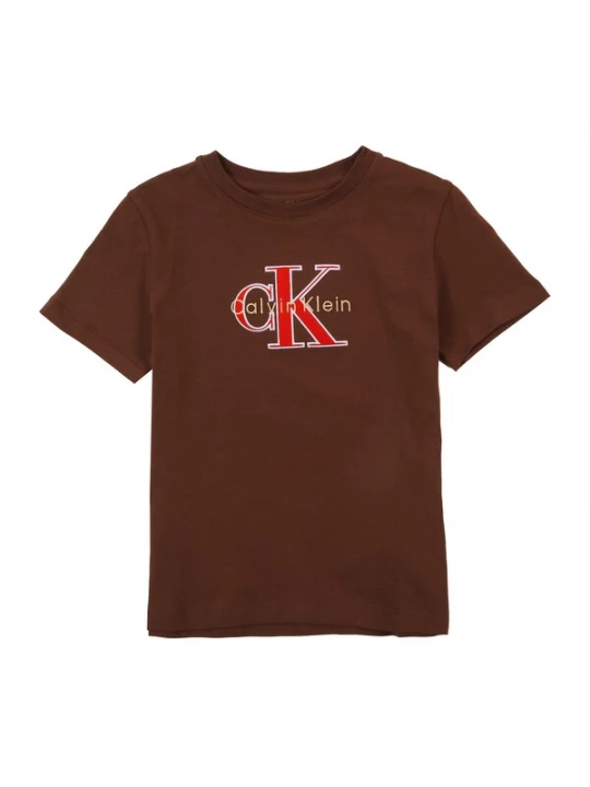 Foto van product Calvin Klein Jeans Shirt beige / bruin / rood / wit