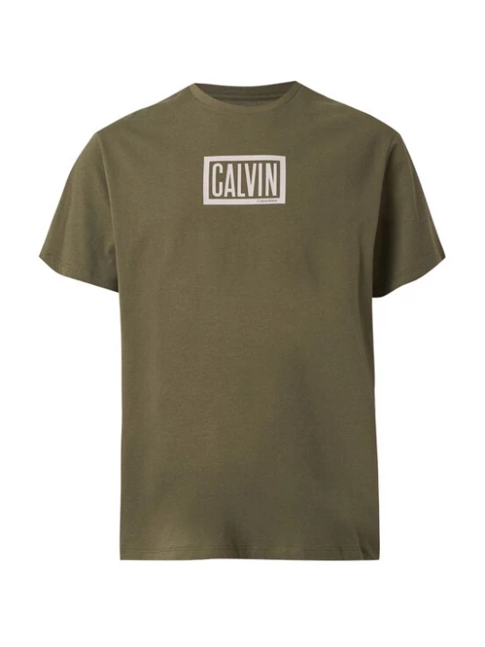 Foto van product Calvin Klein Jeans Shirt beige / olijfgroen