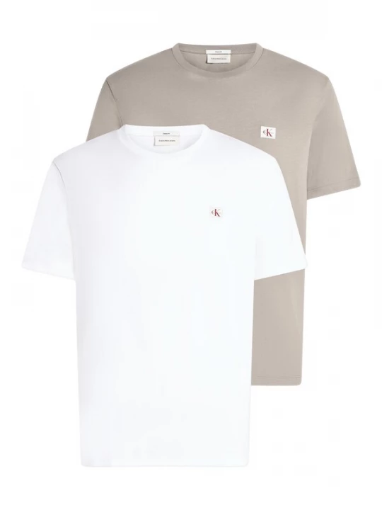 Foto van product Calvin Klein Jeans Shirt beige / wit