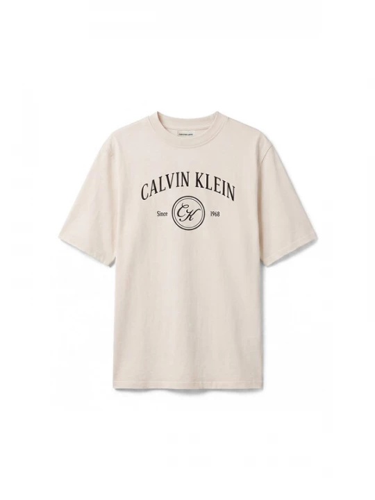 Foto van product Calvin Klein Jeans Shirt beige / zwart