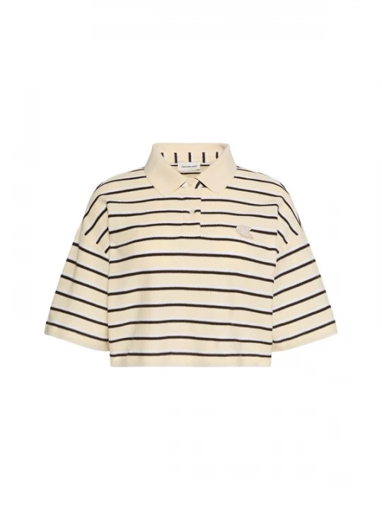 Foto van product Calvin Klein Jeans Shirt beige / zwart / wit