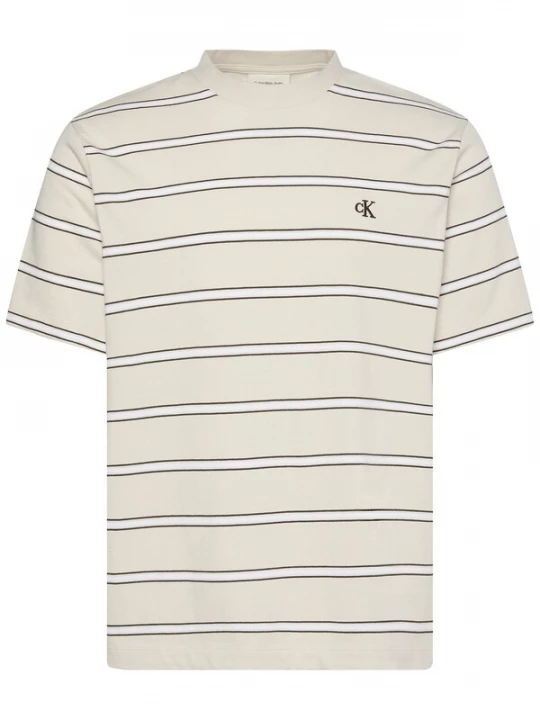 Foto van product Calvin Klein Jeans Shirt beige / zwart / wit