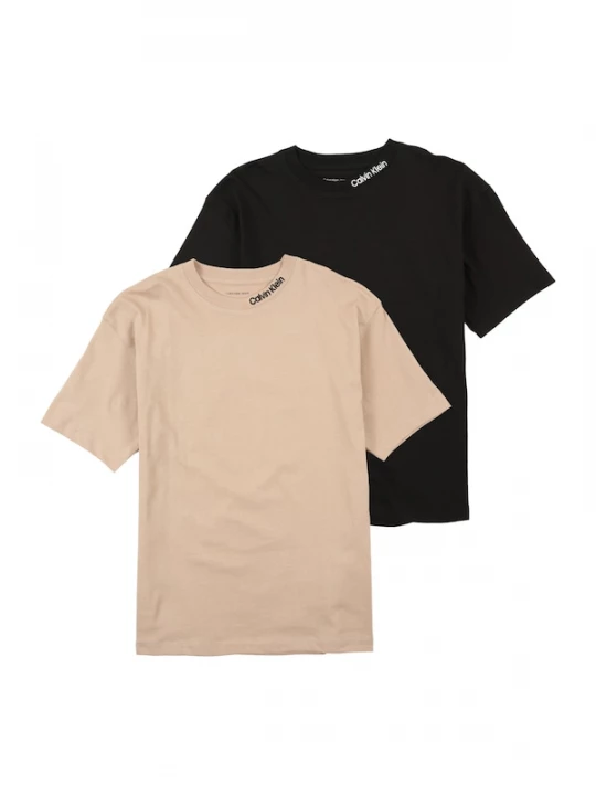 Foto van product Calvin Klein Jeans Shirt beige / zwart / wit