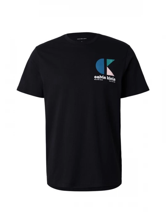 Foto van product Calvin Klein Jeans Shirt blauw / groen / zwart / wit