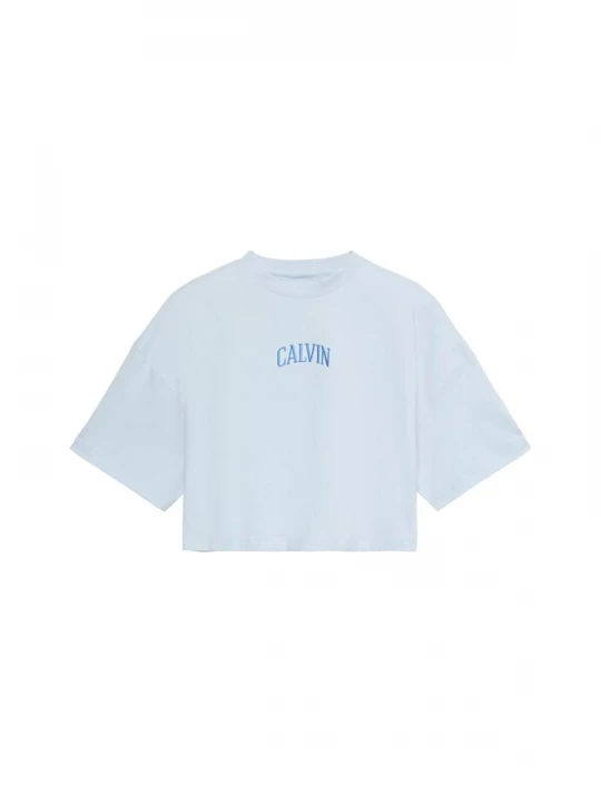 Foto van product Calvin Klein Jeans Shirt blauw / offwhite