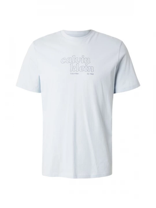 Foto van product Calvin Klein Jeans Shirt blauw / pastelblauw
