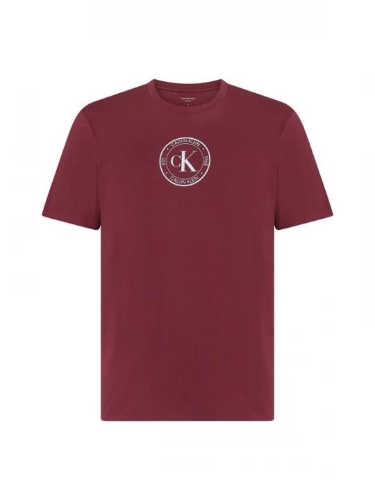 Foto van product Calvin Klein Jeans Shirt bordeaux / wit
