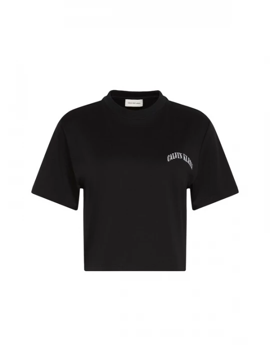 Foto van product Calvin Klein Jeans Shirt 'Boxy' zwart / wit