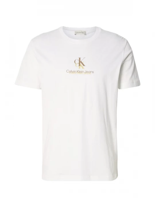 Foto van product Calvin Klein Jeans Shirt bruin / geel / wit