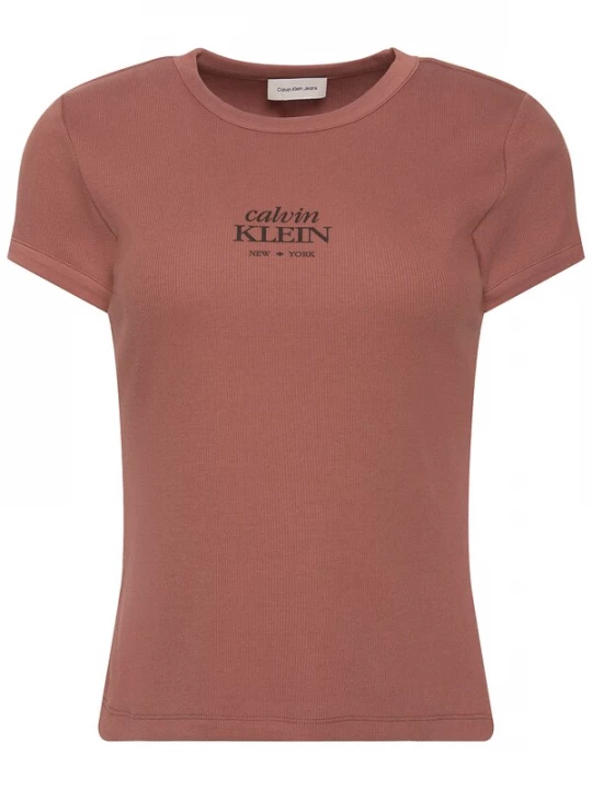 Foto van product Calvin Klein Jeans Shirt bruin / zwart