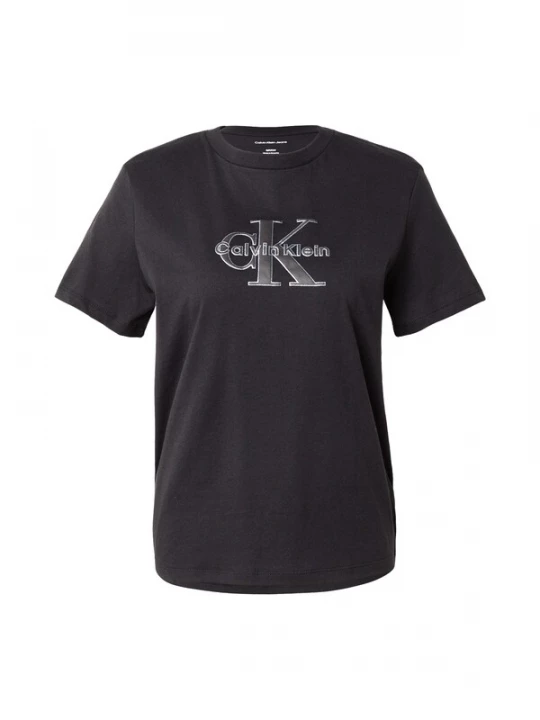 Foto van product Calvin Klein Jeans Shirt 'CLASSIC' antraciet / zwart / zilver