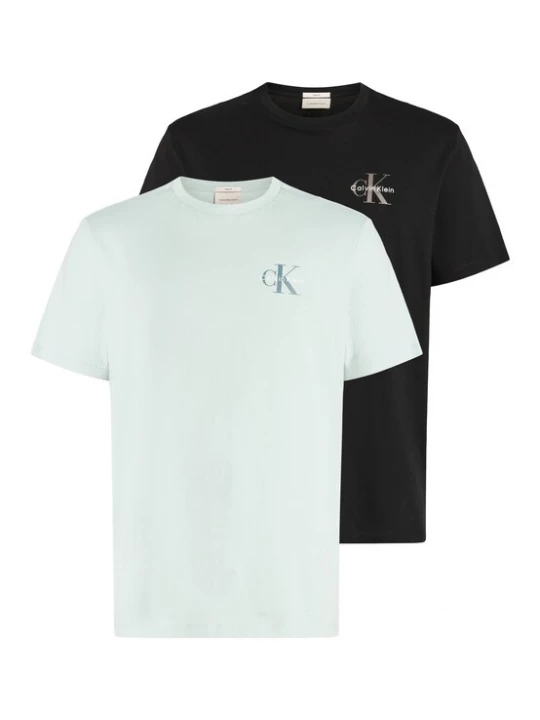 Foto van product Calvin Klein Jeans Shirt 'CLASSIC' pastelgroen / zwart