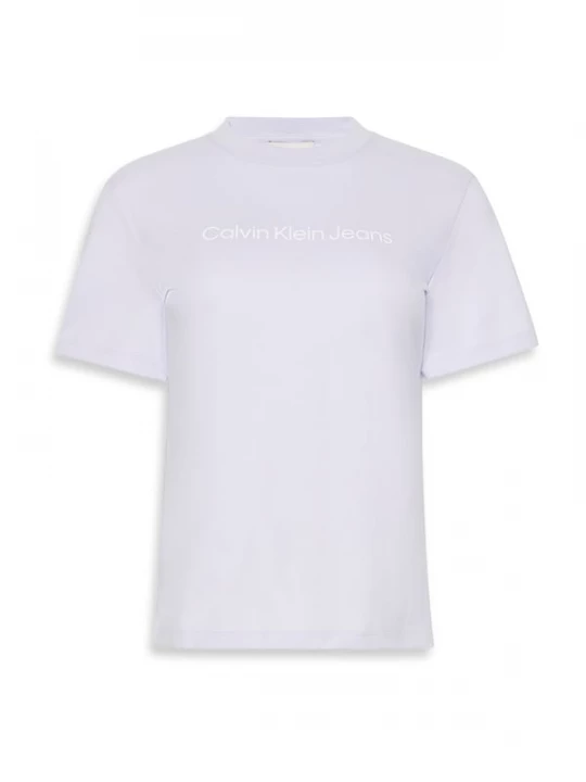 Foto van product Calvin Klein Jeans Shirt 'CLASSIC' pastellila / wit