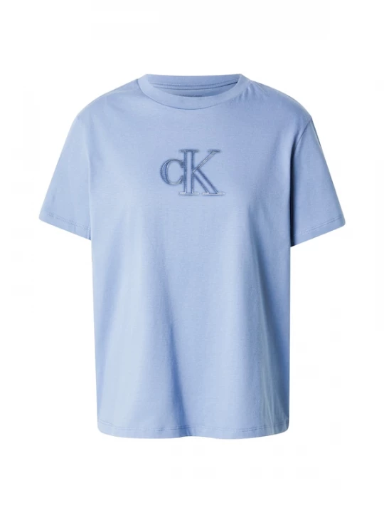 Foto van product Calvin Klein Jeans Shirt 'CLASSIC SEASONAL' duifblauw / donkerblauw / zilver