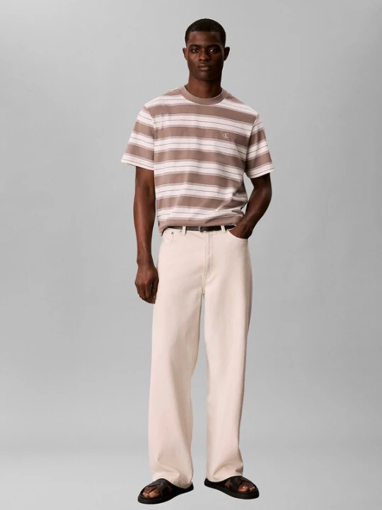 Foto van product Calvin Klein Jeans Shirt crème / brokaat