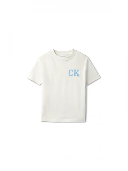 Foto van product Calvin Klein Jeans Shirt crème / lichtblauw