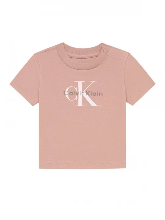 Foto van product Calvin Klein Jeans Shirt donkergrijs / oudroze / wit