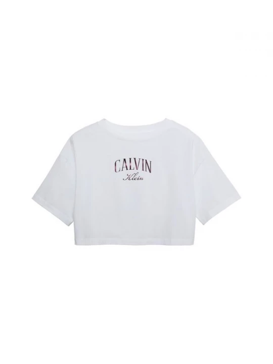 Foto van product Calvin Klein Jeans Shirt donkerroze / wit