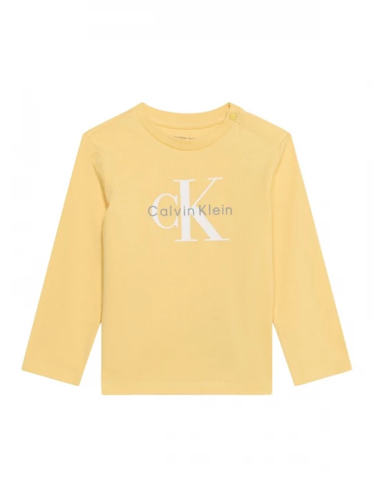 Foto van product Calvin Klein Jeans Shirt geel / grijs / wit