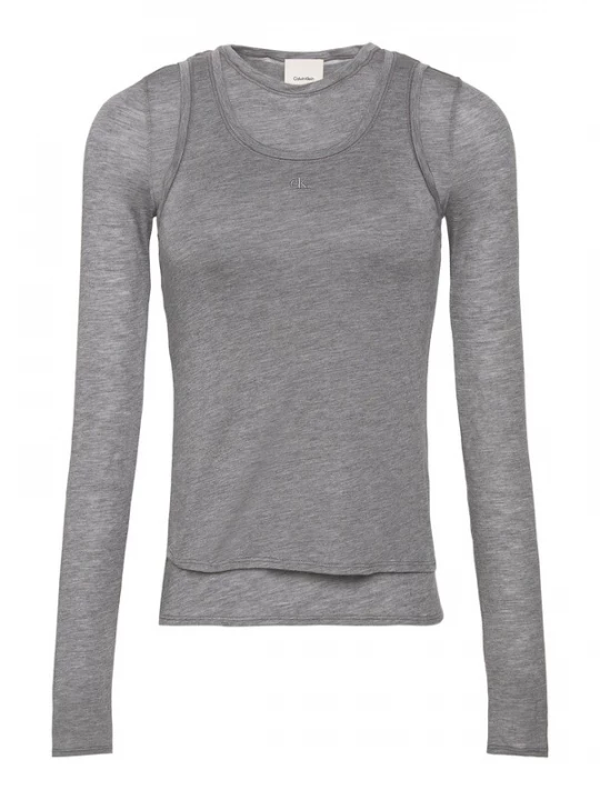 Foto van product Calvin Klein Jeans Shirt grijs