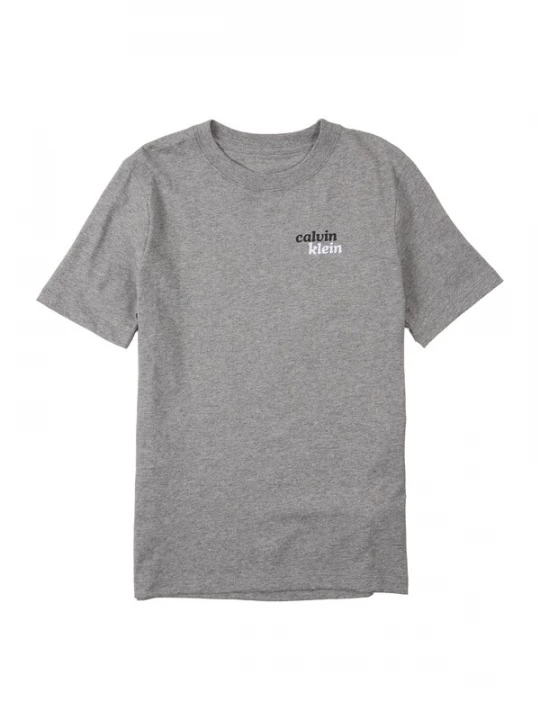 Foto van product Calvin Klein Jeans Shirt grijs gemêleerd / zwart / wit
