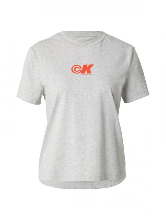 Foto van product Calvin Klein Jeans Shirt grijs / kreeft