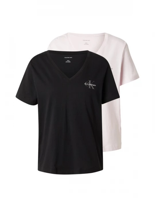 Foto van product Calvin Klein Jeans Shirt grijs / lichtroze / zwart / wit