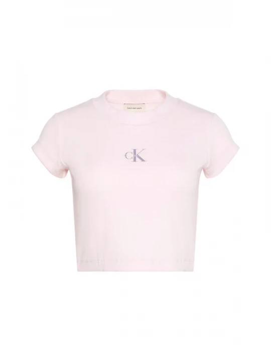 Foto van product Calvin Klein Jeans Shirt grijs / rosa / wit