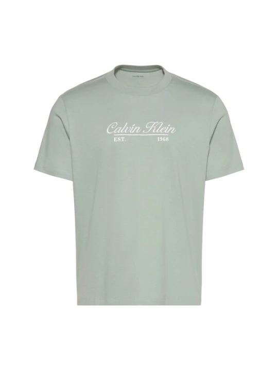 Foto van product Calvin Klein Jeans Shirt groen / wit