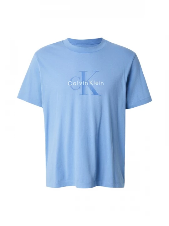 Foto van product Calvin Klein Jeans Shirt hemelsblauw / lichtblauw / wit